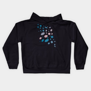 BEAUTIFUL MUTED DIAGONAL ABSTRACT Kids Hoodie